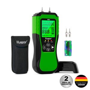 Medidor Dígital de Humedad Huepar M01 Pantalla LCD