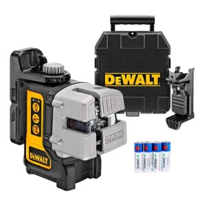 Nivel Laser 3 Lineas Dewalt DW089K Autonivelante + Maleta