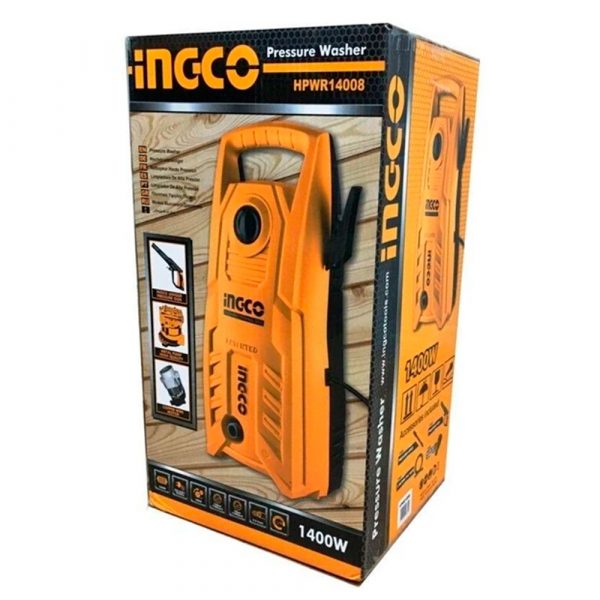 Hidrolavadora Ingco 1400W Alta Presion Carros Camiones - Imagen 3