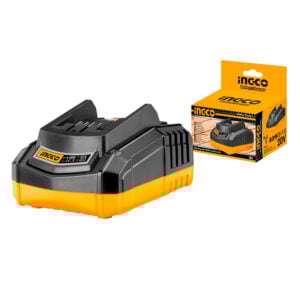 Cargador Rápido de batería Ingco FCLI2001 de 20V