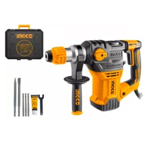 Rotomartillo Ingco Industrial 1500w + Brocas + Cinceles