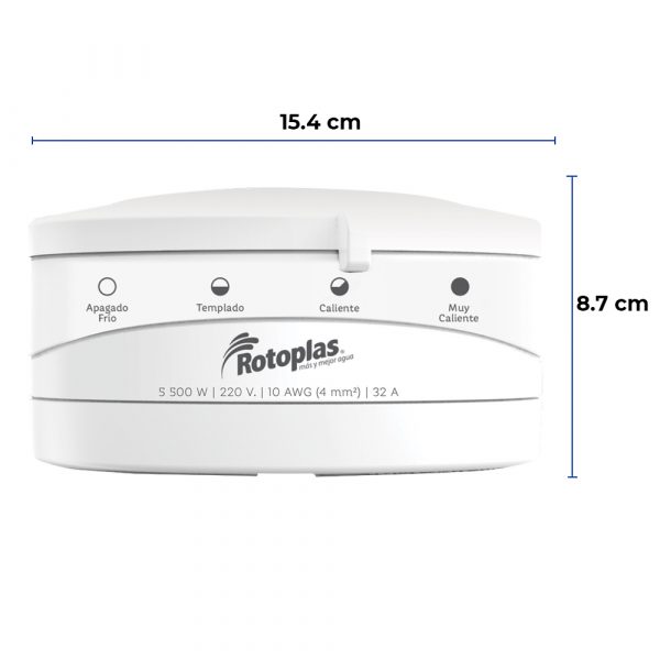 Ducha Eléctrica Rotoplas 4 Temperaturas - Imagen 4