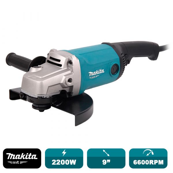 Esmeril Amoladora Angular Makita M0921B MT 9" 2200W 6600 RPM - Imagen 2