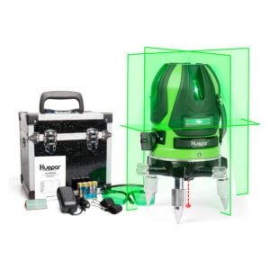Nivel Láser Robot Verde Huepar 6141G 360 Grados Giratorio