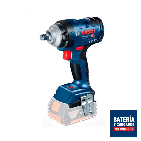 Llave de impacto 1/2" 18V Sin Carbones Bosch GDS 18V-400