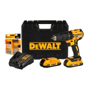 Taladro Percutor Dewalt DCD7781D2 20v + 2 Bat 2.0Ah + Set