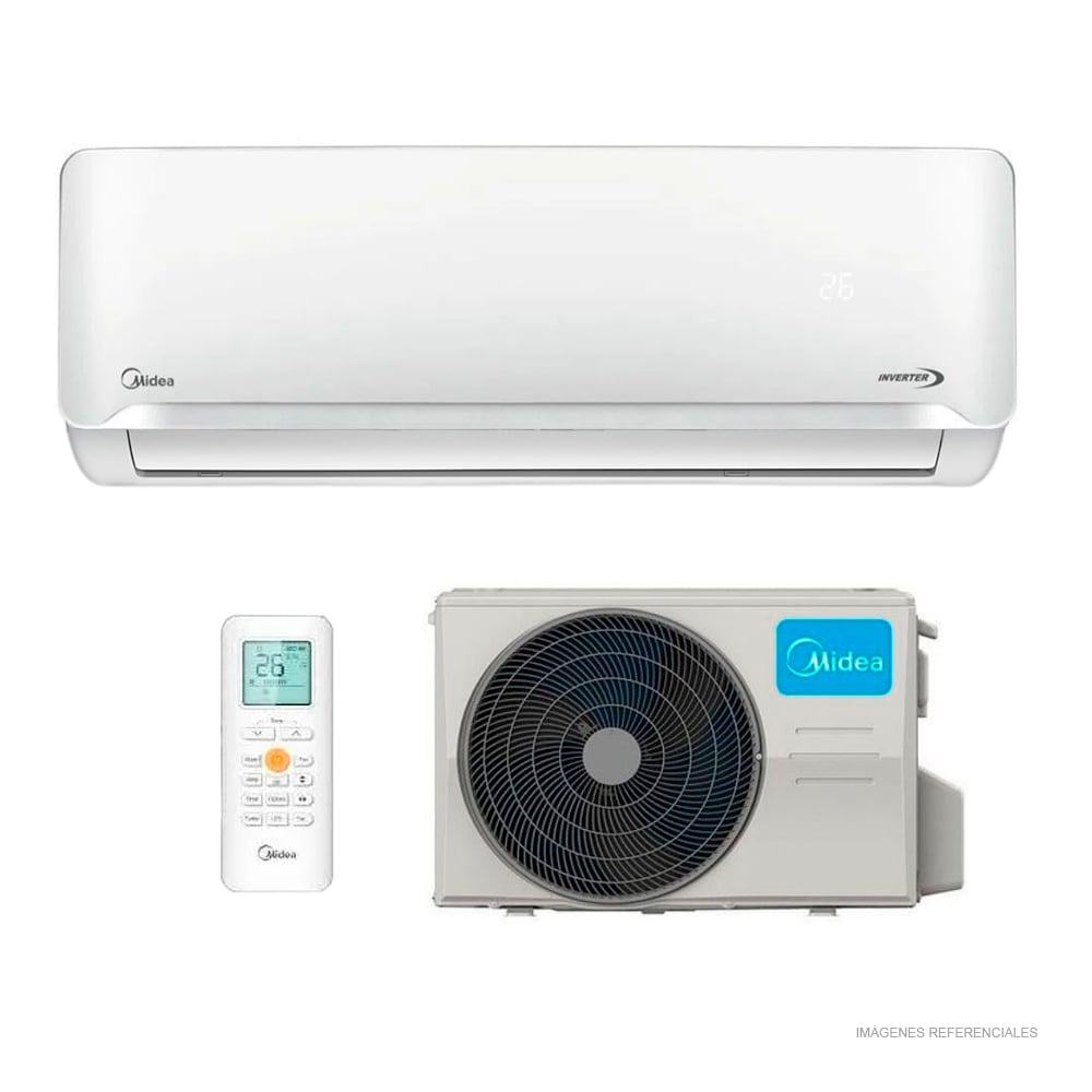 Aire Acondicionado Midea Split Pared Inverter Frío 12000 BTU - Vultec