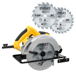 Sierra Circular Stanley SC16D2 7-1/4" + 2 Discos de Sierra