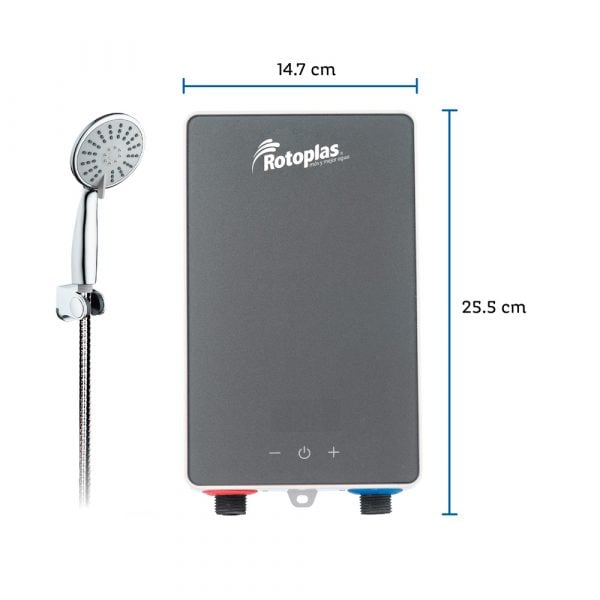 Terma Instantánea Rotoplas New Compact Silver 2.3 PSI - Imagen 4