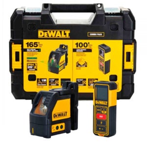 Nivel Laser Verde DW088CG + Medidor De Distancia 30M DW099E