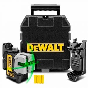 Nivel Láser Dewalt DW089CG de 3 Líneas Verdes 20 Metros