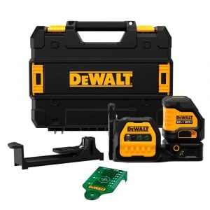 Nivel Láser verde 20V Dewalt Cross Line Laser DCLE34020GB