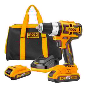 Taladro Atornillador Percutor Brushless Ingco 1/2" 60nm 20v