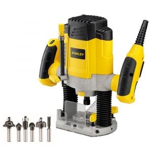 Ruteadora Fresadora Stanley SRR1200 1 1/3 HP 1200w