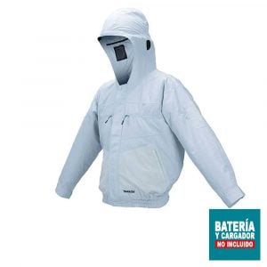 Makita Casaca Ventilador 12v-18V UV Infrarrojo 2XL Sin Bat