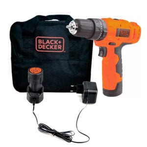 Taladro Percutor Black & Decker HP12 12v Torque + Bolso