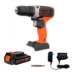Taladro Atornillador Black & Decker BCD702C1 20v Litio