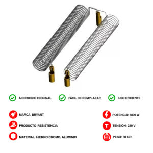 Bryant Resistencia para Ducha Eléctrica Ideale 4T 220V