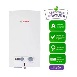 Bosch Terma A Gas Gn Compact 2 11 Lt Digital + Kit