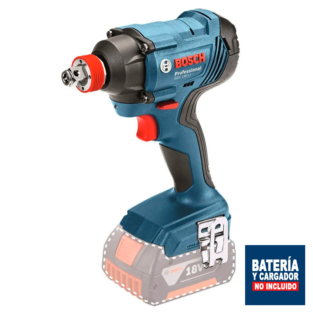 Bosch Atornillador Impacto GDX 180 LI 18V Sin Batería - Vultec