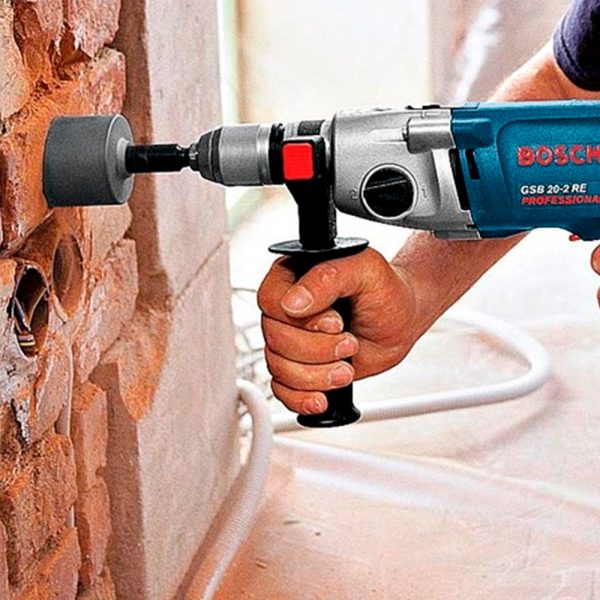 Taladro Percutor Bosch GSB 20-2 RE 800w + Maletín - Imagen 3