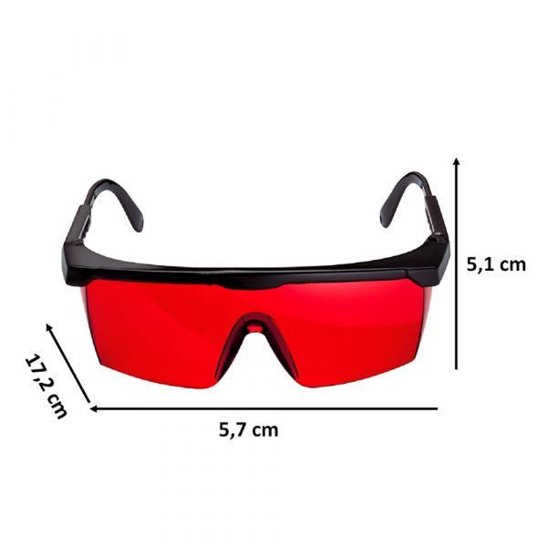 Lentes Rojos Bosch Para Usar Con Nivel Laser - Imagen 4