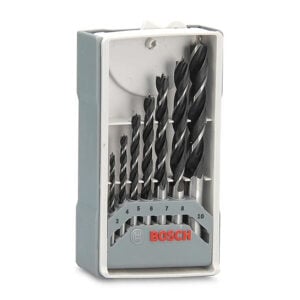 Set 7 Brocas para Madera Bosch de 3 4 5 6 7 8 y 10mm