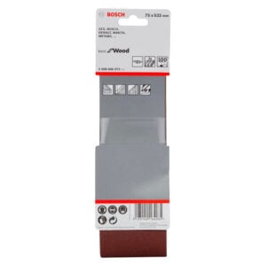Lija de Banda Bosch 3"X21" Gr.100 X3U Best for Wood