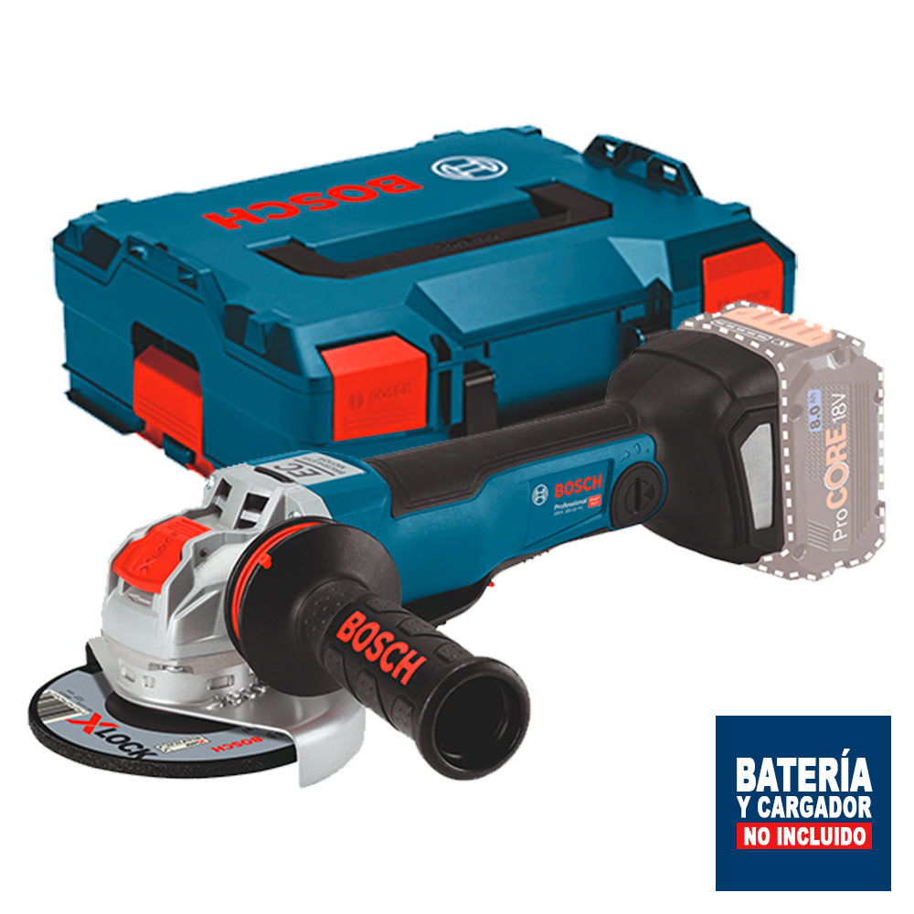 Bosch GWX 18V-10 Professional - Amoladora angular a