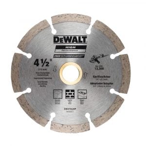 Disco Diamantado Segmentado Dewalt DW47452HP 4 1/2"