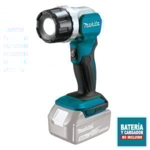 Linterna Makita LED DML808 LXT 18V 200 Lúmenes Función Zoom