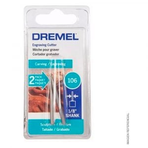 Dremel Fresa De Grabado Redonda 1/16"