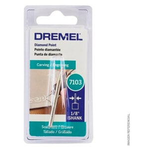 Punta de Diamante Esferica 5/64" Dremel 7103