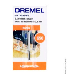 Fresa Recta 1/8" Dremel 650
