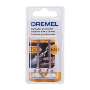 Cepillo de Acero al Carbón 1/2" Dremel 442