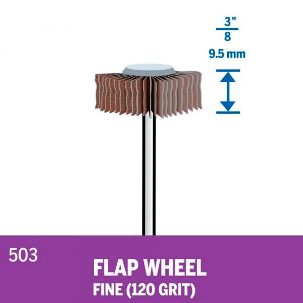 Dremel Disco De Aletas Grano 80 - 3/8" (9,5 Mm) - Imagen 3