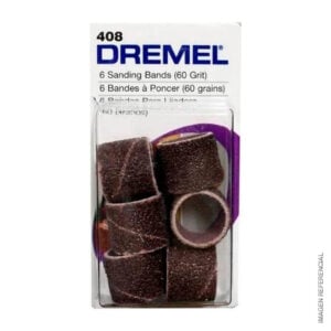 Banda de Lija 1/2" Grano 60 Dremel 408