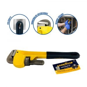 Llave de tubo Stilson Goodyear 12"