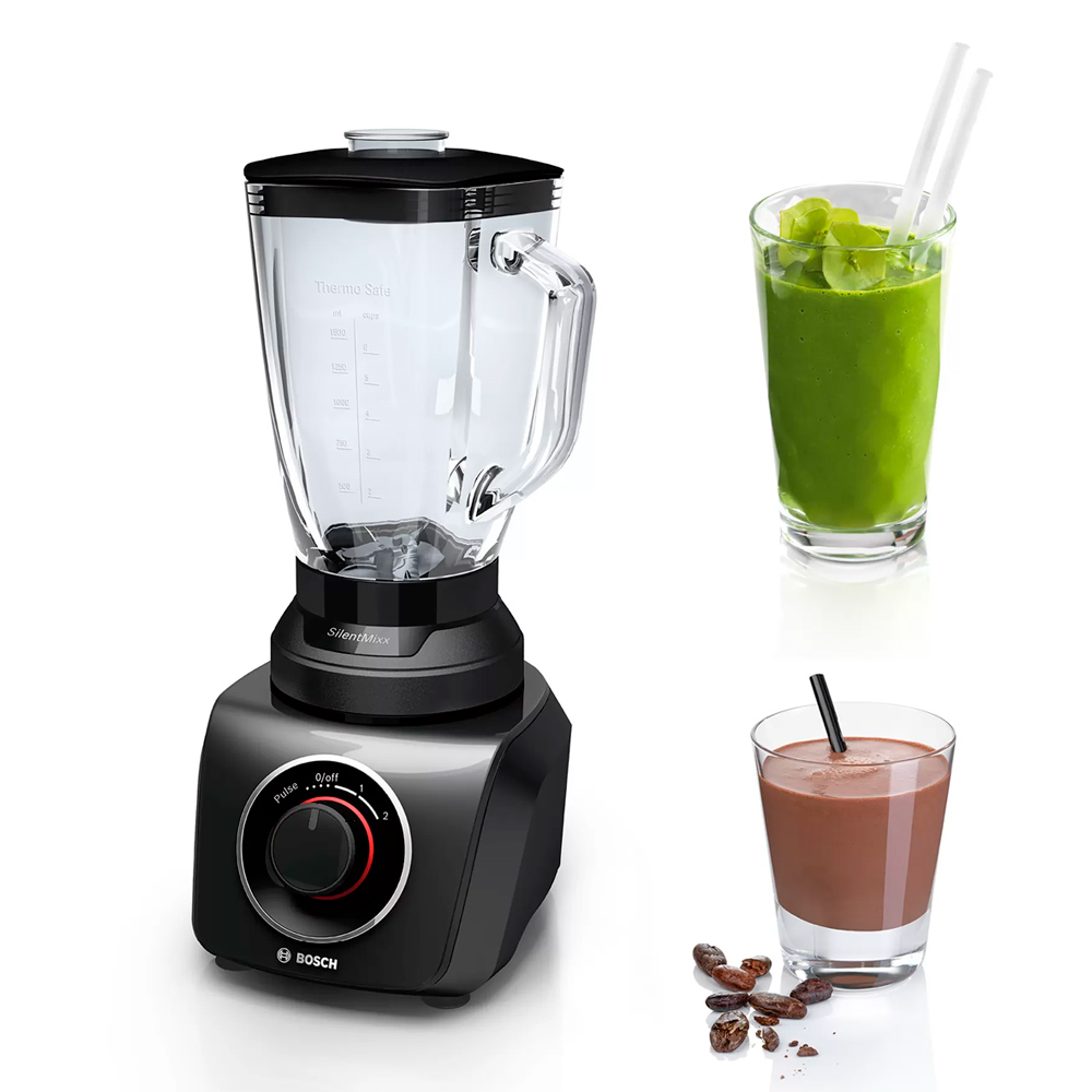Licuadora SilentMixx Negro Bosch MMB42G0B 700w Bajo ruido Vultec