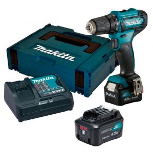 Makita Taladro Atornillador 3/8" 12V BL CXT 2 x 4.0 Ah