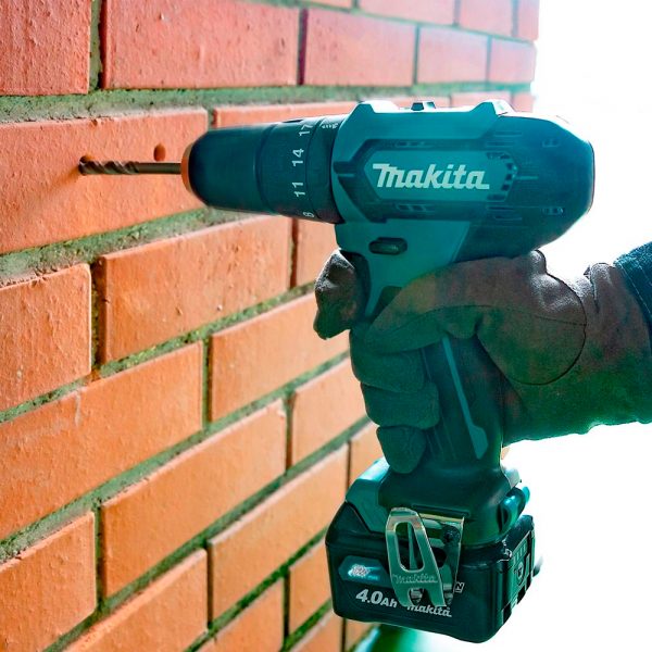 Makita Taladro Percutor 3/8" 12V 30 Nm CXT 2 Baterías 4.0 ah - Imagen 4