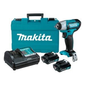 Makita Llave de Impacto 3/8" 12v 140Nm 2x2.0 Ah+A TW140DWAE