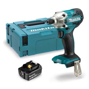 Makita Atornillador Impacto 1/4" 18v 155 Nm 2x5.0 Ah+Makpack