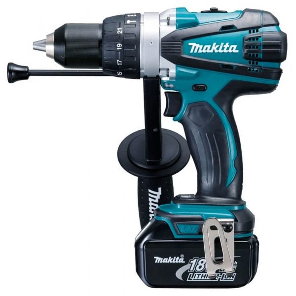 Makita Taladro Percutor 1/2" 18v 91 Nm LXT 2 x 3.0 Ah - Imagen 2
