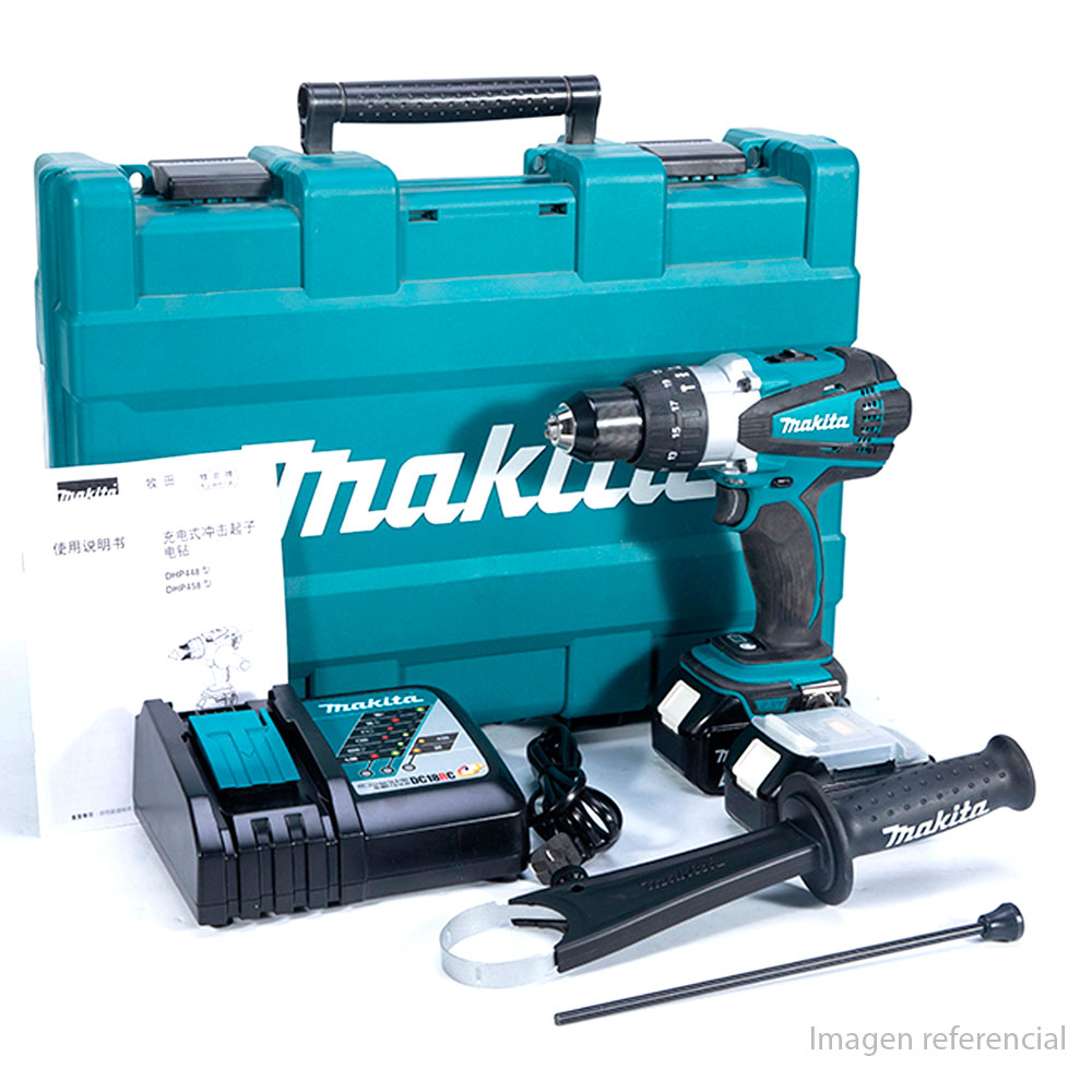 Taladro Percutor Makita 1/2 LXT 18V 130 65 Nm BL Sin Batería - Vultec