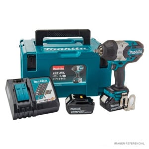 Makita Llave de Impacto 1/2" 18v 1000 Nm BL LXT 2x3.0 Ah