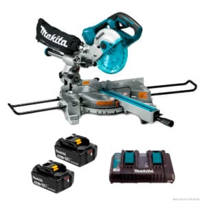 Makita Ingleteadora Telescópica 7 1/2" 36v BL LXT 2x5.0 Ah