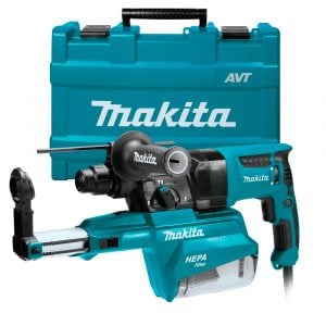 Makita Martillo Perforador Plus 800w AVT Recolector Polvo