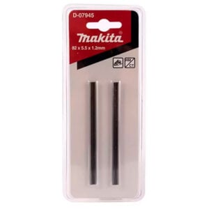 Juego Cuchillas Plana Doble Filo Makita D-07945 82mm HM/CT