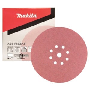 Makita Disco Lija Para Drywall 9 Hoyos Gr220 25 Pcs